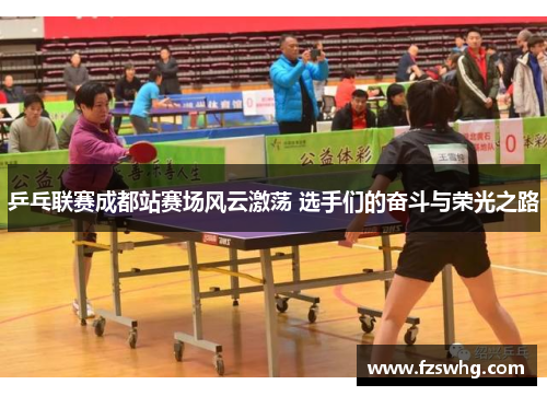 乒乓联赛成都站赛场风云激荡 选手们的奋斗与荣光之路